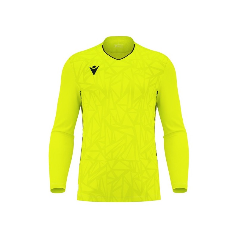 CAMISETA DE PORTERO MACRON CORVUS ECO AMARILLO FLUORESCENTE