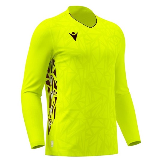 CAMISETA DE PORTERO MACRON CORVUS ECO AMARILLO FLUORESCENTE