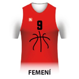 SAMARRETA REVERSIBLE ENTRENAMENT FEMENÍ VERMELL I NEGRE TC CB GRIFEU LLANÇÀ