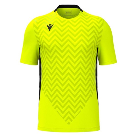 CAMISETA DE PORTERO MACRON SCORPIO COLOR AMARILLO FLUORESCENTE