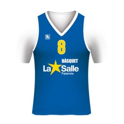 CAMISETA DE JUEGO BÀSQUET LA SALLE PALAMÓS