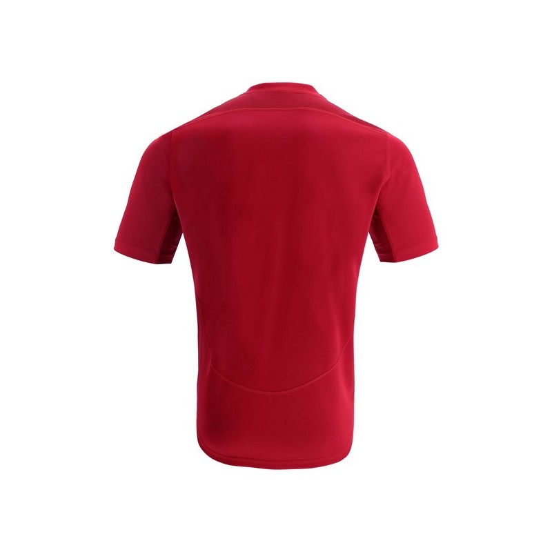 CAMISETA DE RUGBY PERIDOT COLOR ROJO