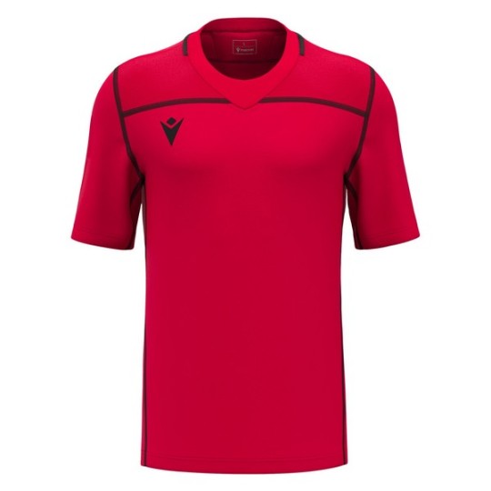 SAMARRETA DE RUGBY PERIDOT COLOR VERMELL I NEGRE