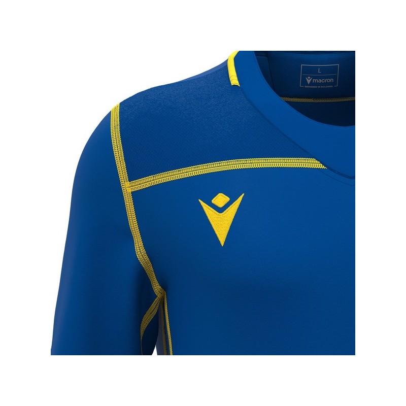 SAMARRETA DE RUGBY PERIDOT COLOR BLAU I GROC