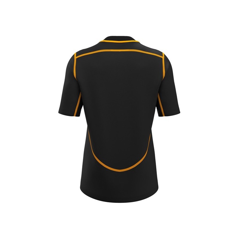 CAMISETA DE RUGBY PERIDOT COLOR NEGRO