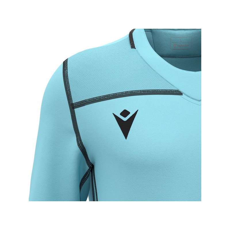 CAMISETA DE RUGBY PERIDOT COLOR NEGRO