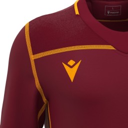 CAMISETA DE RUGBY PERIDOT COLOR GRANATE