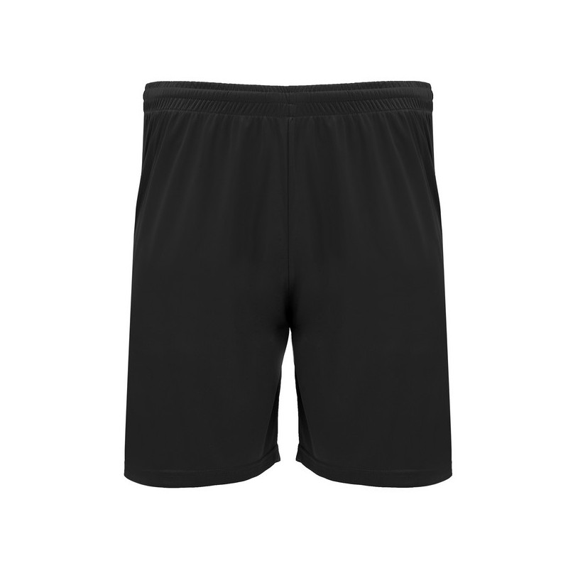 PANTALÓN TÉCNICO CORTO DRT 100% POLIESTER NEGRO 02