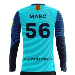 CAMISETA DE PORTERO AZUL CP TORDERA