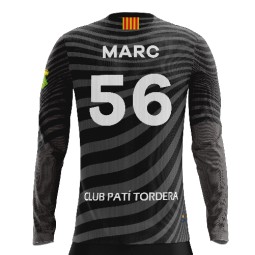 CAMISETA DE PORTERO NEGRA CP TORDERA