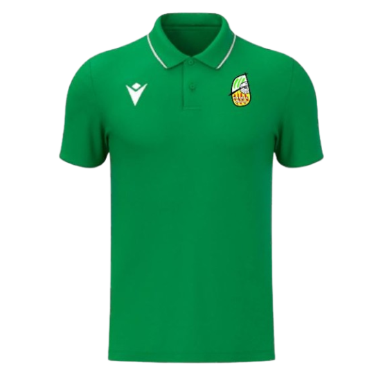 POLO MACRON DRACO HERO COLOR VERD/BLANC