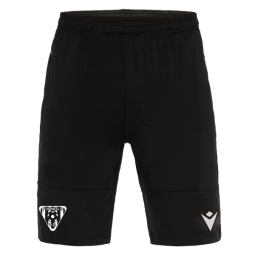 BERMUDA UE FORNELLS MACRON DANUBE HERO COLOR NEGRE + ESCUT BLANC