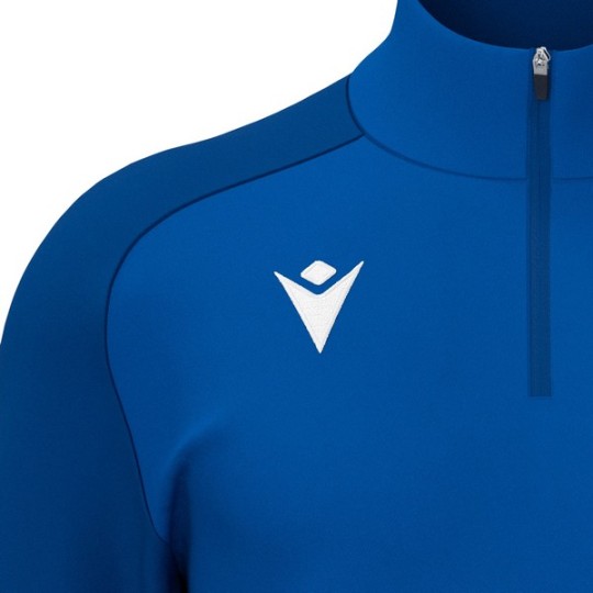 DESSUADORA D'ENTRENAMENT MACRON  FC VILABLAREIX ISEN COLOR BLAU ROYAL