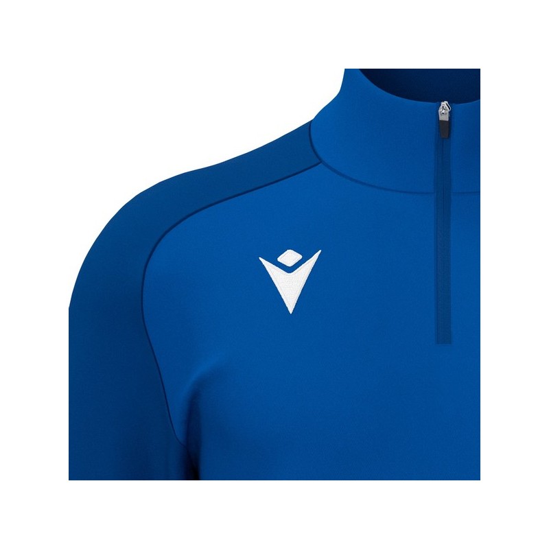 DESSUADORA D'ENTRENAMENT MACRON  FC VILABLAREIX ISEN COLOR BLAU ROYAL