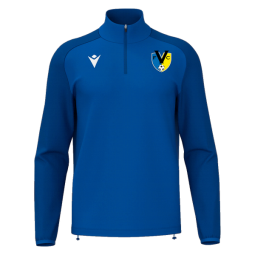 DESSUADORA D'ENTRENAMENT MACRON  FC VILABLAREIX ISEN COLOR BLAU ROYAL