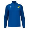 DESSUADORA D'ENTRENAMENT MACRON  FC VILABLAREIX ISEN COLOR BLAU ROYAL