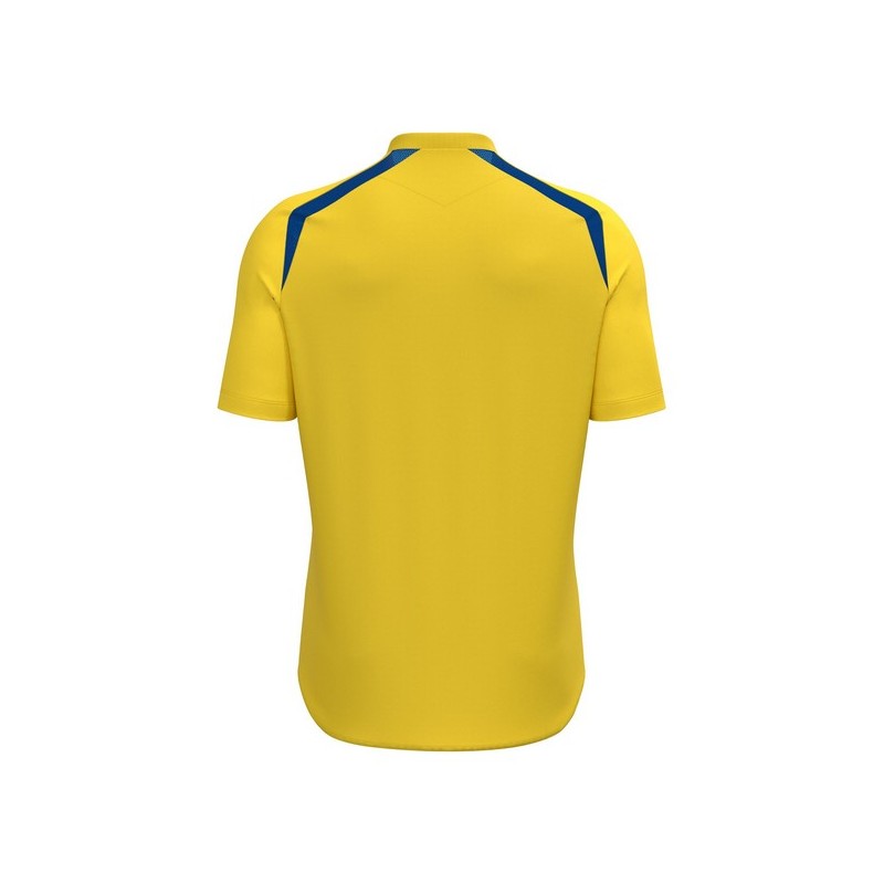 SAMARRETA D'ENTRENADOR FC VILABLAREIX MACRON WYRM COLOR GROC/BLAU ROYAL