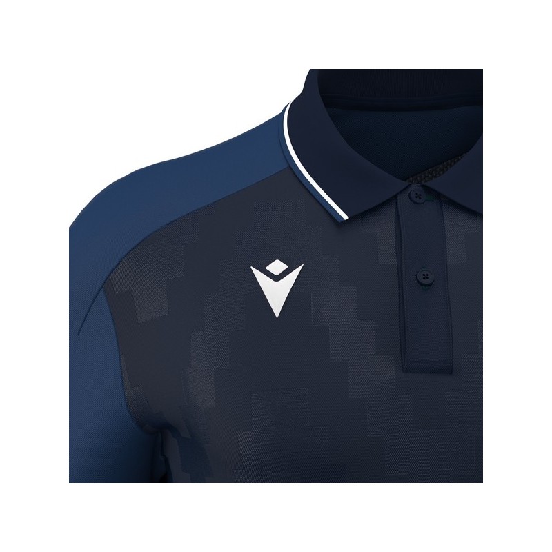 POLO MACRON ECHOES COLOR AZUL MARINO