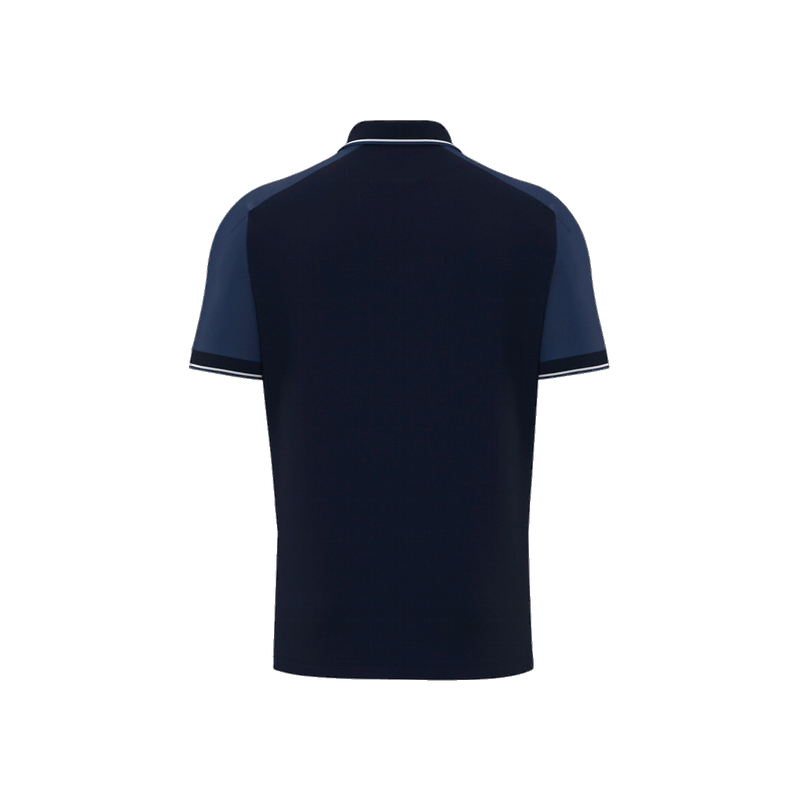 POLO ENTRENADORS FC VILABLAREIX MACRON ECHOES COLOR BLAU MARÍ