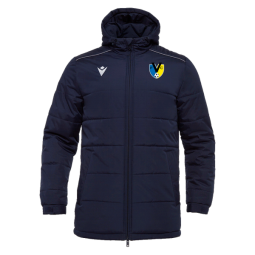 ANORAK LLARG FC VILABLAREIX MACRON GYOR CAPUTXA COLOR BLAU MARÍ