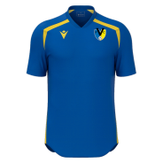 SAMARRETA D'ENTRENAMENT FC VILABLAREIX MACRON WYRM COLOR BLAU ROYAL/GROC