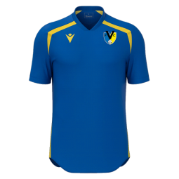 SAMARRETA D'ENTRENAMENT FC VILABLAREIX MACRON WYRM COLOR BLAU ROYAL/GROC