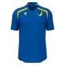 SAMARRETA D'ENTRENAMENT FC VILABLAREIX MACRON WYRM COLOR BLAU ROYAL/GROC