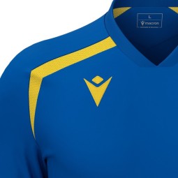 SAMARRETA D'ENTRENAMENT FC VILABLAREIX MACRON WYRM COLOR BLAU ROYAL/GROC