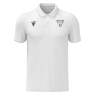 POLO UE FORNELLS MACRON DRACO HERO COLOR BLANC + ESCUT GRIS + LLETRES ESQUENA