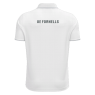 POLO UE FORNELLS MACRON DRACO HERO COLOR BLANC + ESCUT GRIS + LLETRES ESQUENA