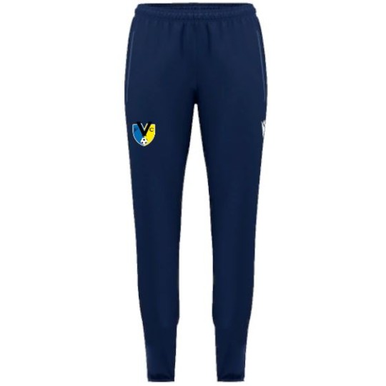 PANTALÓ DE XANDALL FEMENÍ FC VILABLAREIX MACRON ARAS COLOR BLAU MARÍ
