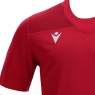SAMARRETA D'ENTRENAMENT GEIEG DE RUGBY MACRON PERIDOT COLOR VERMELL