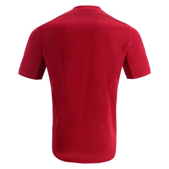 SAMARRETA D'ENTRENAMENT GEIEG DE RUGBY MACRON PERIDOT COLOR VERMELL