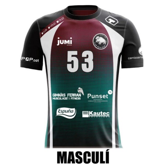 SAMARRETA MASCULINA DE JOC CLUB VÒLEI OLOT
