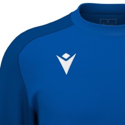 SUDADERA MACRON DE CUELLO REDONDO THALOS COLOR AZUL REAL