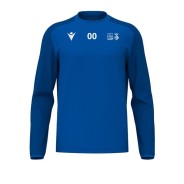 DESSUADORA MACRON BAIX MONTSENY THALOS COLOR BLAU ROYAL + NUMERO