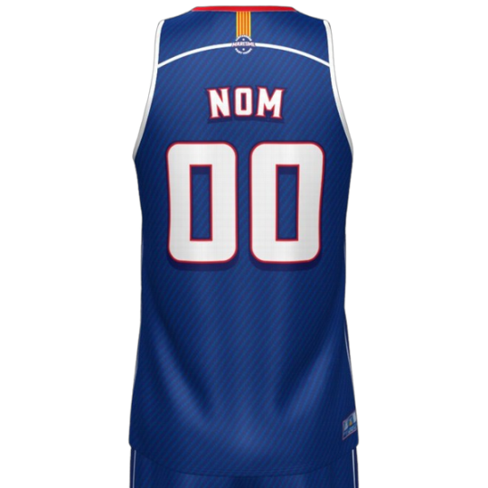CAMISETA DE BALONCESTO  MASCULINO "TORELLÓ" TOP LINE DE TC FULL PRINT