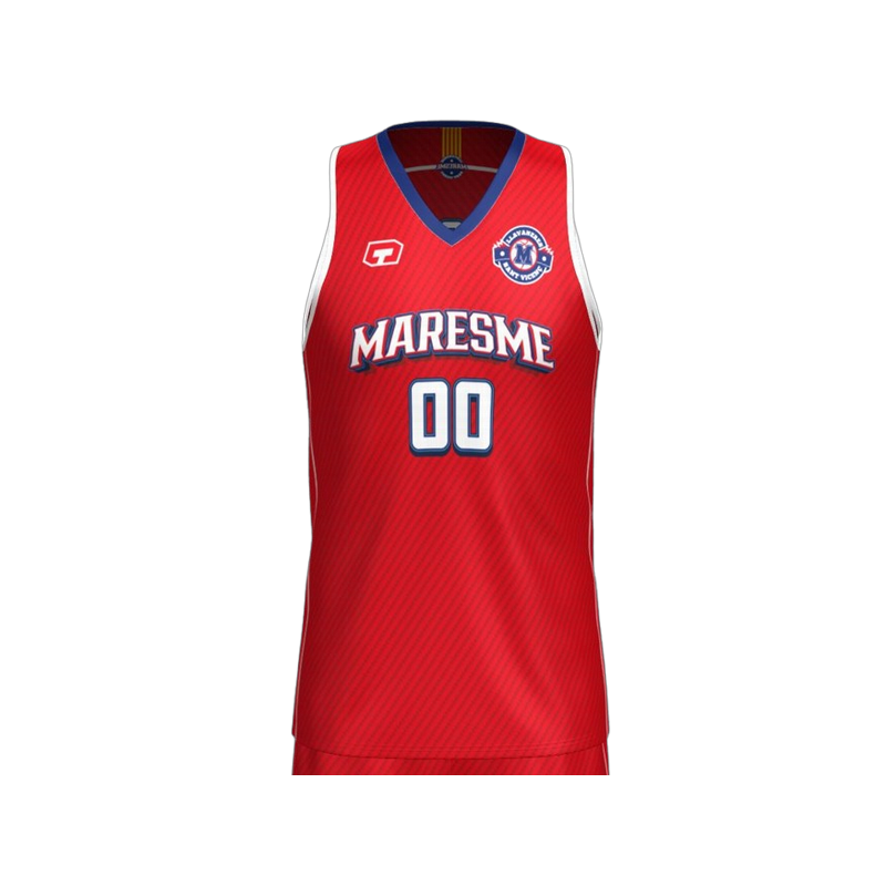 CAMISETA DE BALONCESTO  MASCULINO "TORELLÓ" TOP LINE DE TC FULL PRINT