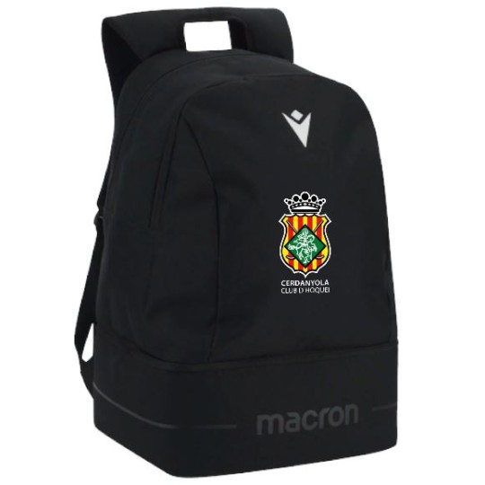 MOTXILLA MACRON GRAN CREW CH CERDANYOLA COLOR NEGRE