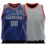 SAMARRETA D'ENTRENAMENT REVERSIBLE CLUB BÀSQUET MARESME 3 VILES