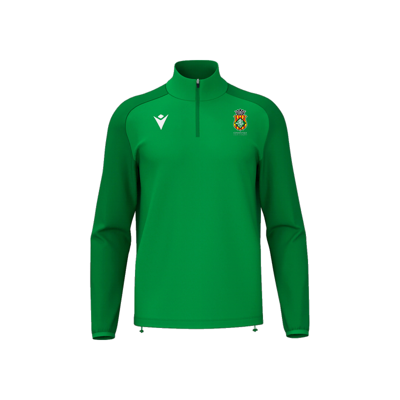 DESSUADORA D'ENTRENO 1R EQUIP MACRON CH CERDANYOLA ISEN COLOR VERD