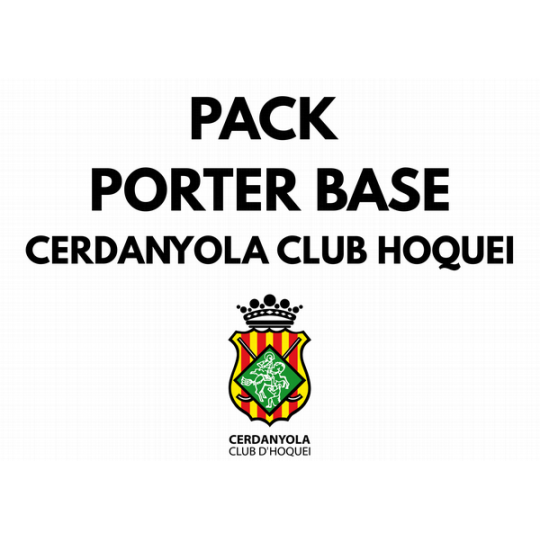 PACK PORTER BASE CH CERDANYOLA