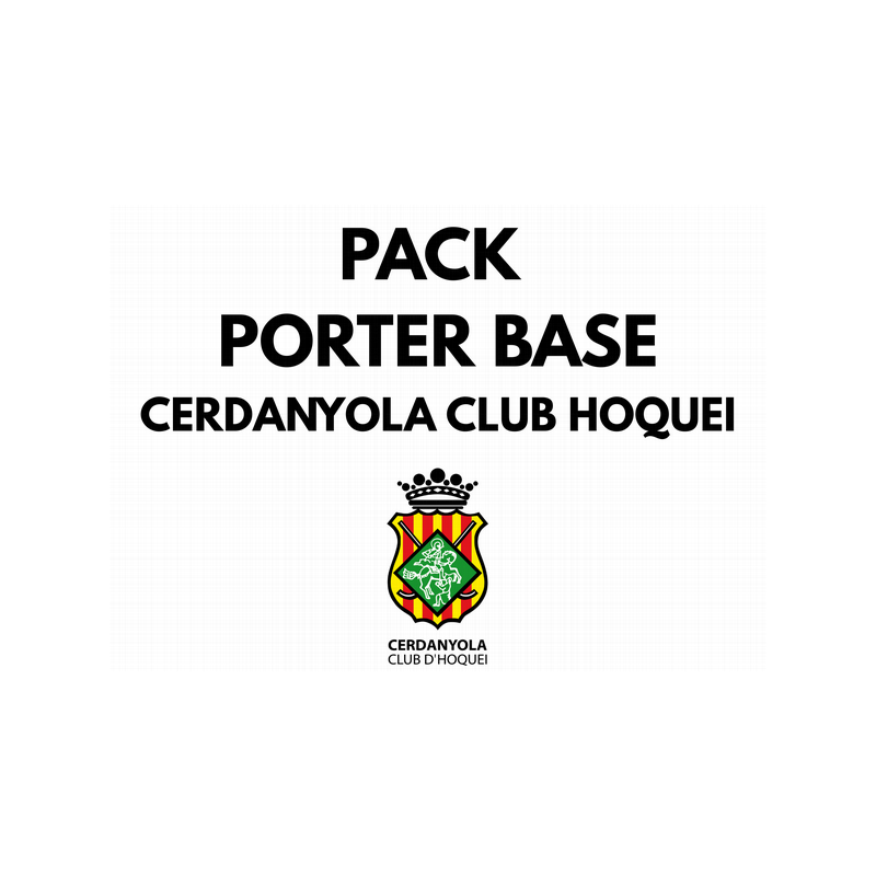 PACK PORTER BASE CH CERDANYOLA