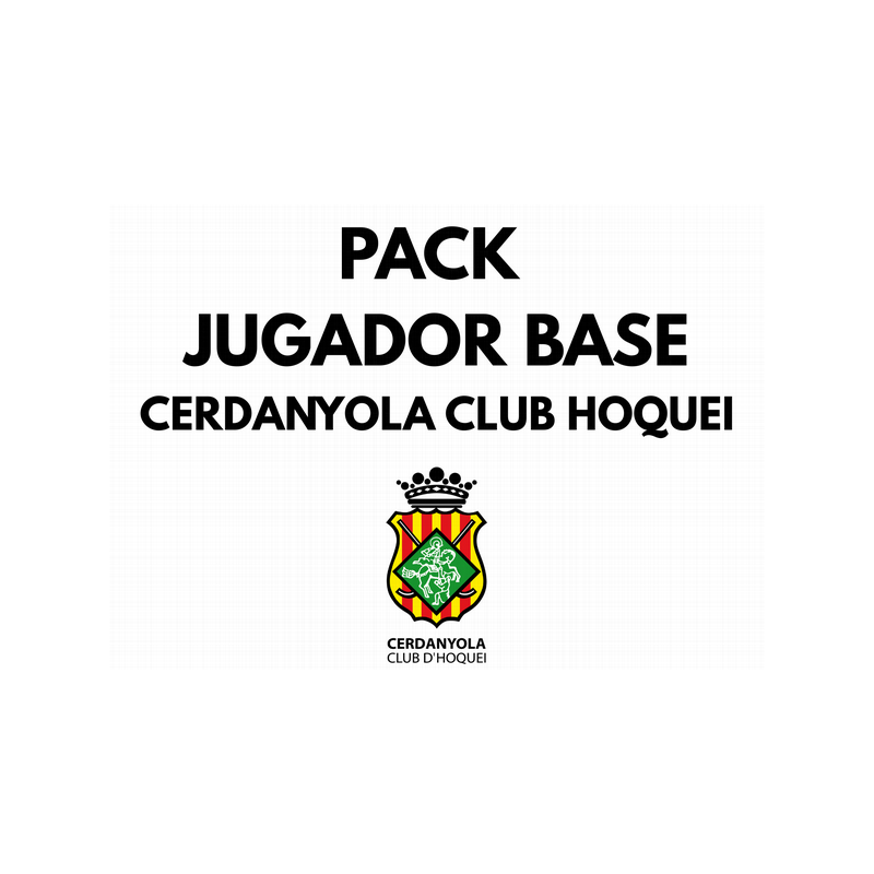 PACK JUGADOR BASE CH CERDANYOLA