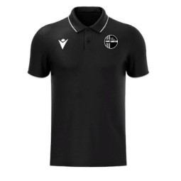 POLO NEGRE MACRON DRACO HERO CH SANT ANDREU + ESCUT+ LLETRES ESQUENA