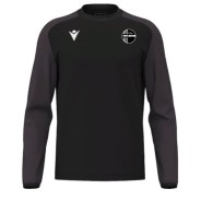 DESSUADORA MACRON COLL RODÓ THALOS COLOR NEGRE CH SANT ANDREU + ESCUT I LLETRES ESQUENA