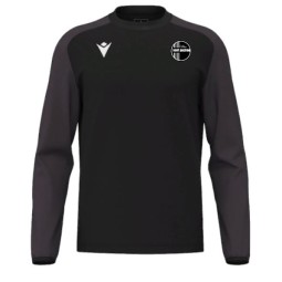DESSUADORA MACRON COLL RODÓ THALOS COLOR NEGRE CH SANT ANDREU + ESCUT I LLETRES ESQUENA