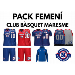 PACK FEMENÍ CLUB BÀSQUET MARESME 3 VILES