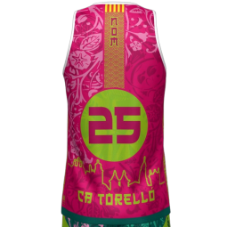 SAMARRETA D'ENTRENAMENT MASCULINA REVERSIBLE CB TORELLO 2026