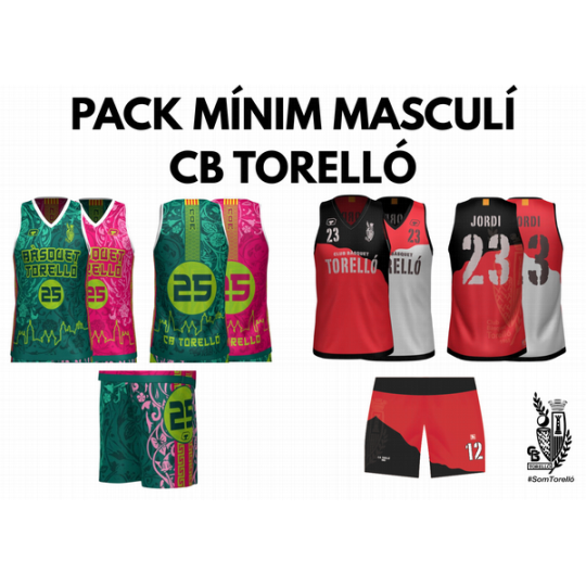 PACK MÍNIM CB TORELLÓ MASCULÍ 2026